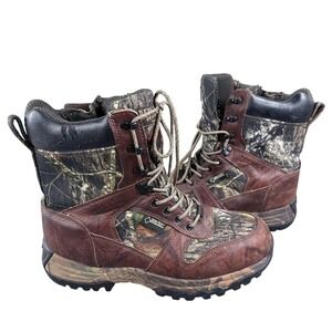 RedHead Boots Mens Size 10.5 Brown Combat Lace Up Waterproof Gore-Tex Thinsulate